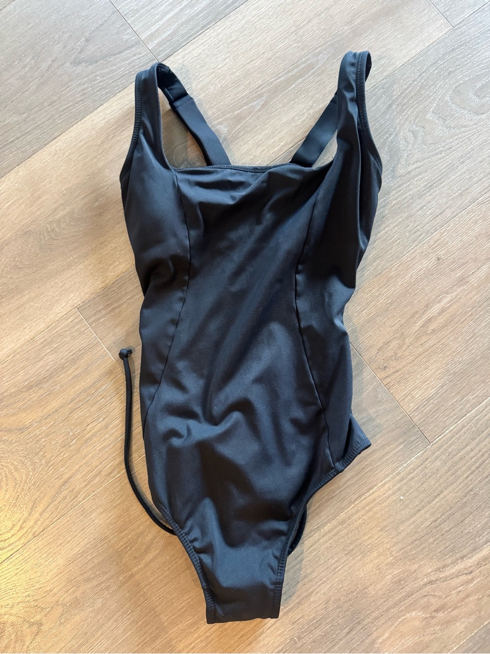 TA3 Squarey Black One-Piece Swimsuit